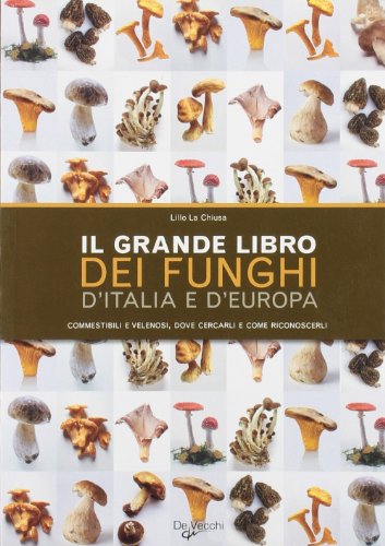 9788841295700: Il grande libro dei funghi d'Italia e d'Europa. Commestibili e velenosi, dove cercarli e come riconoscerli