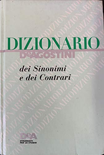 9788841594827: Dizionario dei sinonimi e contrari