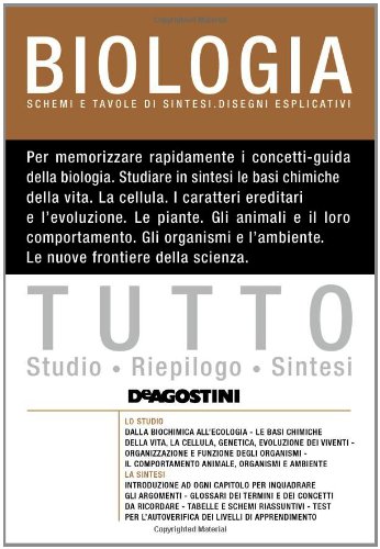 9788841863268: Tutto biologia