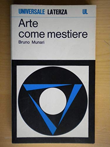 9788842000020: Arte come mestiere (Universale Laterza)