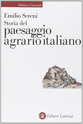 Beispielbild fr Storia del paesaggio agrario italiano zum Verkauf von Ammareal