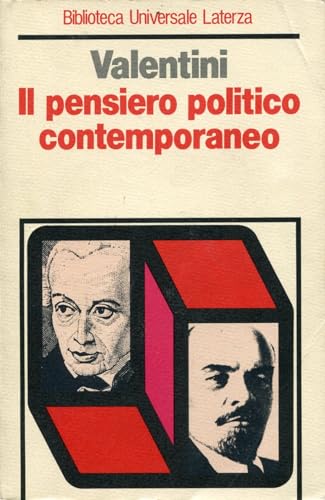 Imagen de archivo de Il pensiero politico contemporaneo a la venta por Liberio