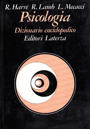 9788842027966: Psicologia. Dizionario enciclopedico