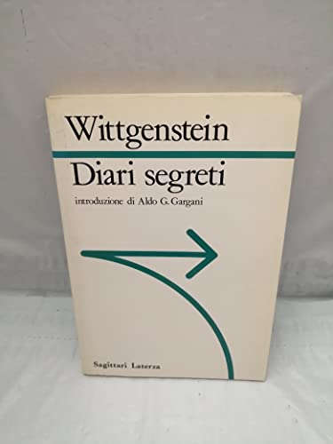 Stock image for Ludwig Wittgenstein: Diari segreti for sale by Libros Angulo