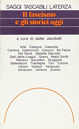 9788842033066: Il fascismo e gli storici oggi (Saggi tascabili Laterza)