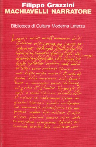 MACHIAVELLI narratore - Morfologia e ideologia della novella di Belfagor con il testo della 'Favola'