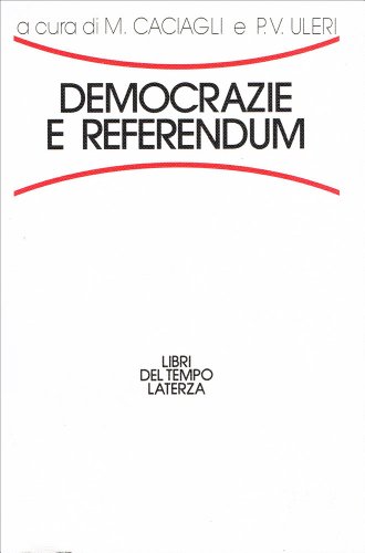 Beispielbild fr Democrazie e referendum zum Verkauf von AwesomeBooks