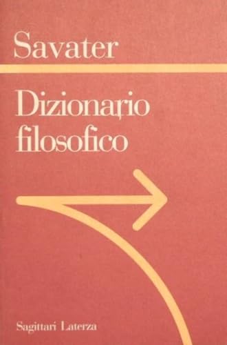 Beispielbild fr Dizionario filosofico zum Verkauf von WorldofBooks