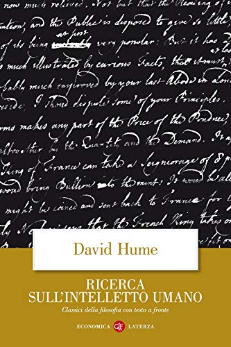 Ricerca sull'intelletto umano. Testo inglese a fronte (9788842050780) by Hume, David