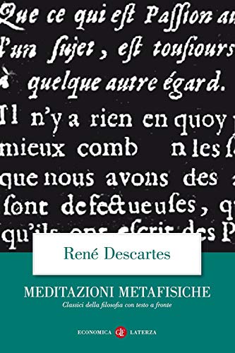 Beispielbild fr Meditazioni metafisiche. Testo latino a fronte zum Verkauf von medimops