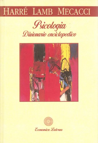 9788842054207: Psicologia. Dizionario enciclopedico (Economica Laterza)