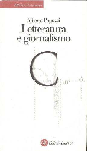 9788842054498: Letteratura e giornalismo (Serie Letteratura e altro) (Italian Edition)
