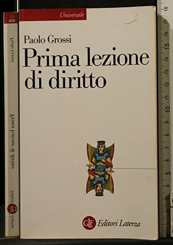 Stock image for Prima lezione di diritto for sale by libreriauniversitaria.it