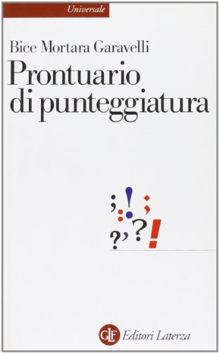 9788842070276: Prontuario Di Punteggiatura