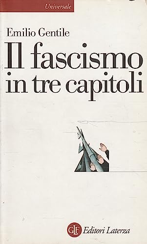 Stock image for Il fascismo in tre capitoli for sale by medimops