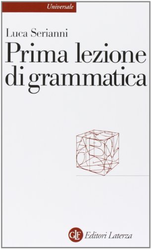 Stock image for Prima lezione di grammatica for sale by Seattle Goodwill