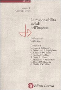 La responsabilitÃ: sociale dell'impresa. Tra diritto, etica ed economia (9788842085928) by Unknown Author