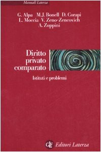 Beispielbild fr Diritto privato comparato. Istituti e problemi zum Verkauf von WorldofBooks