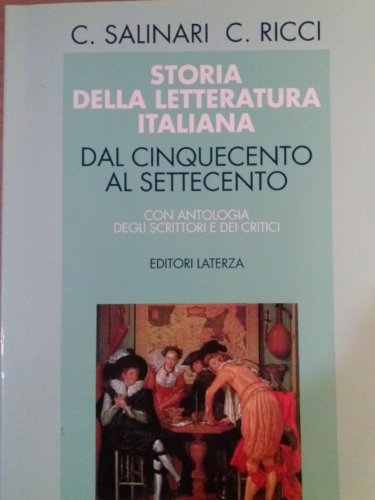 Storia Della Letteratura Italiana. - Salinari, C: 9788842103134 - AbeBooks