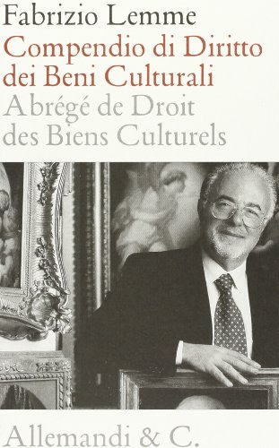 9788842214267: Compendio di diritto dei beni culturali. Abrg des droit des biens culturels.