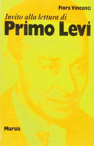 Beispielbild fr Invito alla lettura di Primo Levi zum Verkauf von medimops