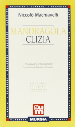 Beispielbild fr Mandragola - Clizia zum Verkauf von WorldofBooks