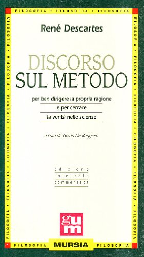 9788842508717: Discorso sul metodo