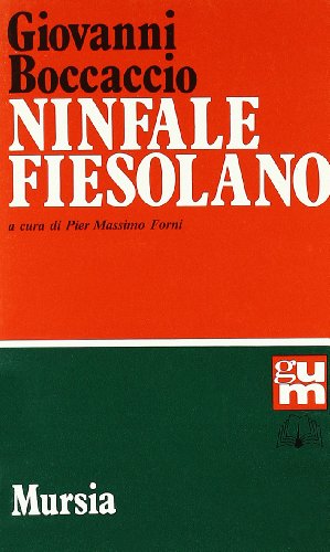 Ninfale fiesolano (9788842509066) by Boccaccio, Giovanni.