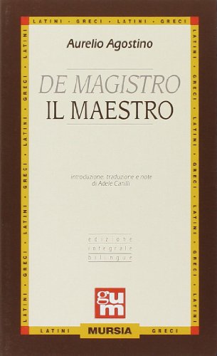 Imagen de archivo de De Magistro. Il Maestro. a la venta por FIRENZELIBRI SRL