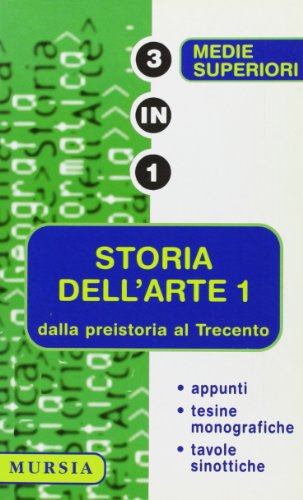 9788842510093: Storia dell'arte (Vol. 1) (Tre in uno. Tascabili per la scuola sup.)