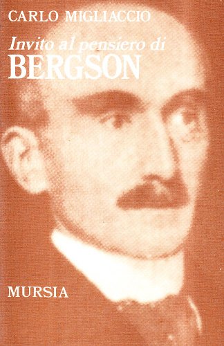 Beispielbild fr Invito al pensiero di Henri Bergson zum Verkauf von medimops