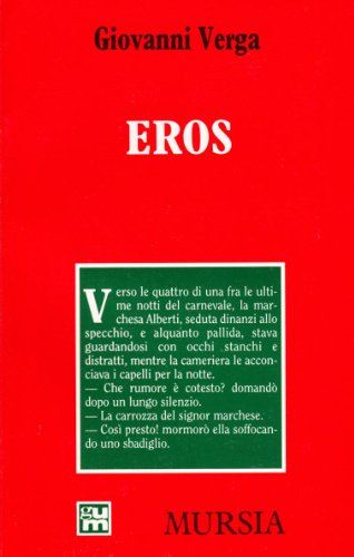 9788842520283: Eros (Grande Universale Mursia. Letture)