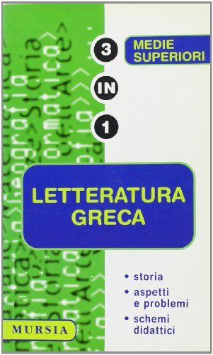 9788842528005: Letteratura greca (Tre in uno)
