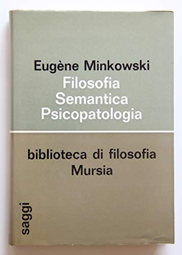 Beispielbild fr Filosofia, semantica, psicopatologia zum Verkauf von Ammareal