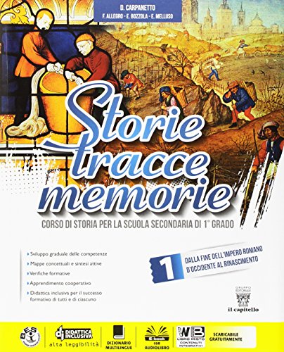 Imagen de archivo de Storie tracce memorie. Con Competenze. Per la Scuola media. Con DVD-ROM. Con e-book. Con espansione online (Vol. 1) a la venta por medimops