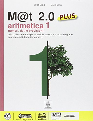 Beispielbild fr M@t 2.0 plus. Per la Scuola media. Con e-book (Vol. 1) zum Verkauf von medimops