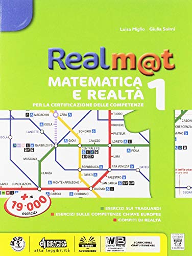 Beispielbild fr Realm@t. Aritmetica, geometria, matematica. Con tavole. Per la Scuola media. Con ebook. Con espansione online (Vol. 1) zum Verkauf von medimops