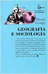 9788842801443: Geografia e sociologia (Il Saggiatore economici)