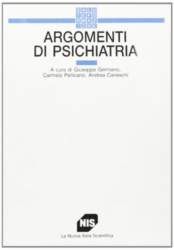 9788843007639: Argomenti di psichiatria (Salute formazione)