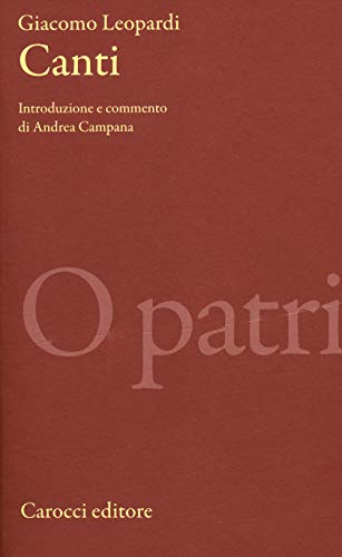 9788843070039: Canti. Ediz. critica (Classici)