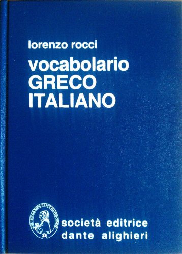 9788843410040: Vocabolario greco-italiano