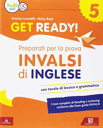 9788843419364: Get ready! Preaparati per la prova INVALSI di inglese. Per la 5 classe elementare. Con espansione online