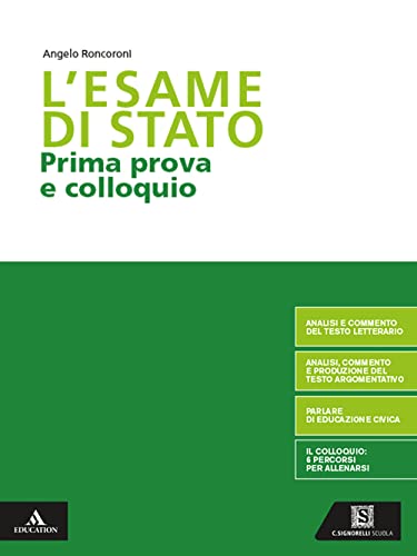 Beispielbild fr L'esame di Stato. Prima prova e colloquio. Per le Scuole superiori. Con e-book. Con espansione online zum Verkauf von medimops