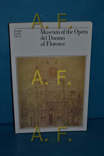 Stock image for Museum of the Opera del Duomo of Florence for sale by ANARTIST