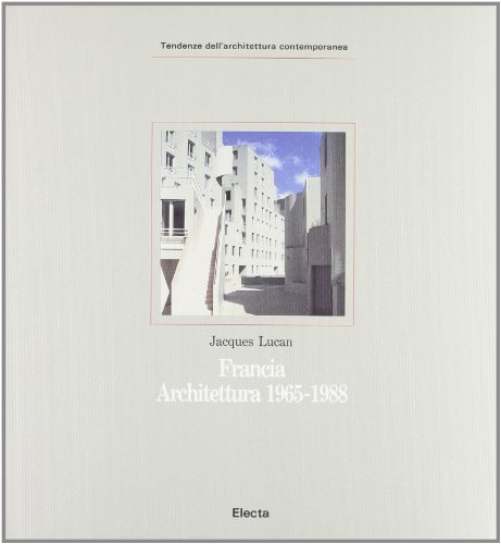 9788843529605: Francia. Architettura (1965-1988)