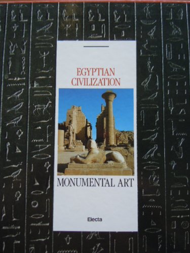 Beispielbild fr Egyptian Civilization: Monumental Art v. 3 zum Verkauf von medimops