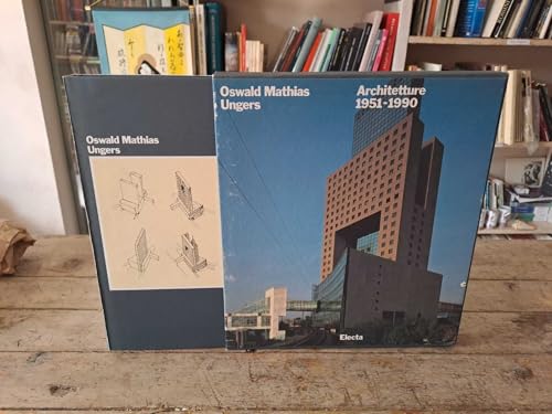 9788843534883: Oswald Mathias Ungers: Architecture 1951-1990