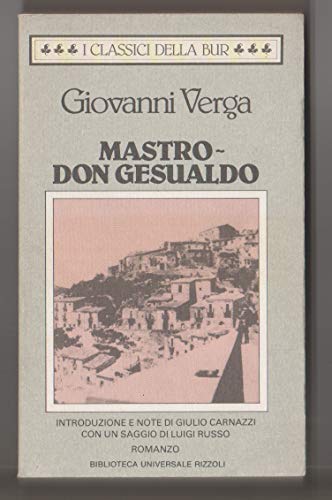 Stock image for Mastro Don Gesualdo (Acquarelli) for sale by medimops