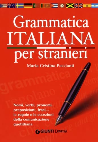 Grammatica italiana per stranieri, M. Cristina Peccianti, 9788844043834