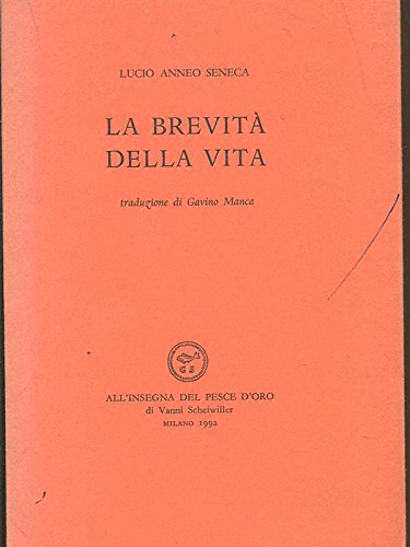 Imagen de archivo de La brevit della vita (Varia) a la venta por medimops